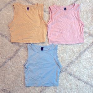 Shein crop tops 3 for $12